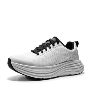 White and Black Nortiv 8 Athletic Sneakers, 6.5 And 7